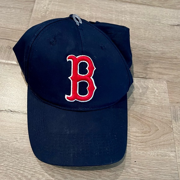 Team MLB Boston Red Sox Cap Hat Adult One Size OSFM Navy Blue Adjustable - Picture 1 of 4